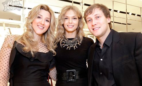 Хатуля Авсаджанашвили, Екатерина Доманькова-Зингаревич и Антон Зингаревич. Фото - spb.mainpeople.com Хатуля Авсаджанашвили, Екатерина Доманькова-Зингаревич и Антон Зингаревич. Фото - spb.mainpeople.com