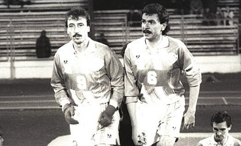 Сергей Алейников и Андрей Зыгмантович. Фото Геннадия Семенова