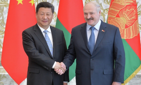 Си Цзиньпин и Александр Лукашенко