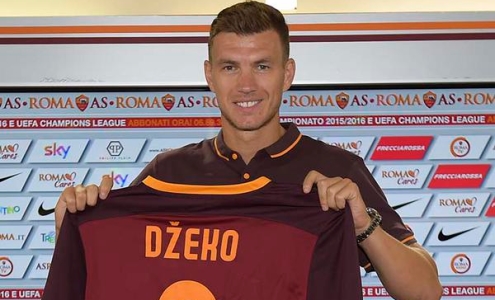 Эдин Джеко. Фото asroma.it Эдин Джеко. Фото asroma.it