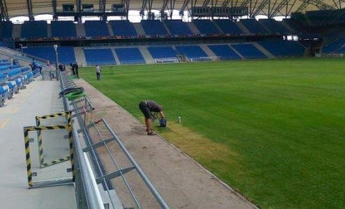 Стадион в Познани. Фото Wiara Lecha
