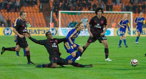 ЛЕ-2009/2010. БАТЭ - Эвертон - 1:2. ЛЕ-2009/2010. БАТЭ - Эвертон - 1:2.