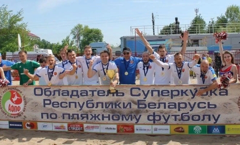 Сборная Витебской области - победитель Суперкубка Беларуси