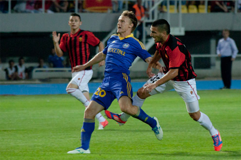 ЛЧ 2012-13. Вардар - БАТЭ - 0:0. Фото fcbate.by ЛЧ 2012-13. Вардар - БАТЭ - 0:0. Фото fcbate.by