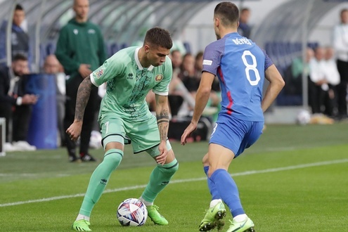 Лига наций-2022/23. Словакия - Беларусь - 1:1. Фото АБФФ