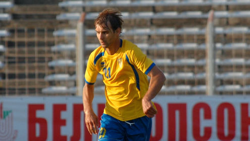 Александр Тишкевич (Круоя). Фото Александры Милентей / football.by Александр Тишкевич (Круоя). Фото Александры Милентей / football.by