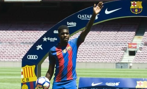 Самюэль Умтити. Фото fcbarcelona.com Самюэль Умтити. Фото fcbarcelona.com