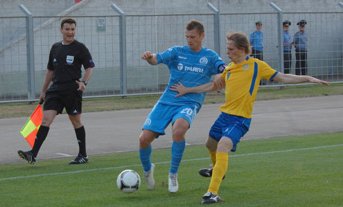 ЛЕ-2013/2014. Динамо Минск - Круоя - 5:0. Олег Веретило. Фото Александры Милентей ЛЕ-2013/2014. Динамо Минск - Круоя - 5:0. Олег Веретило. Фото Александры Милентей