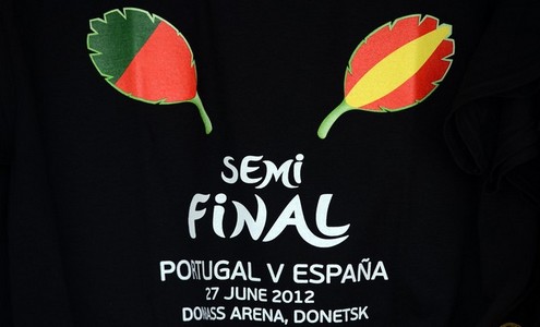 ЕВРО-2012. Португалия - Испания. Анонс. Фото daylife.com
