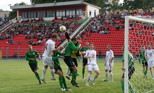 ЧБ-2011. Первая лига. Славия - Сморгонь - 0:1. Фото - Сергея Боровика ЧБ-2011. Первая лига. Славия - Сморгонь - 0:1. Фото - Сергея Боровика