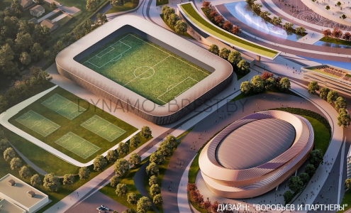 Проект стадиона в Бресте. Фото dynamo-brest.by