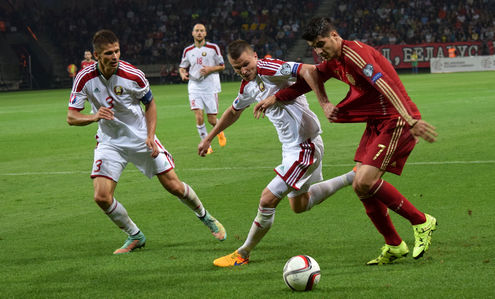 ЕВРО-2016. Беларусь - Испания - 0:1. Фото Александры Милентей