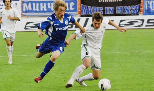 ЧБ-2008. Динамо Мн - Гомель - 3:1. Фото - Дмитрия Ткачева. ЧБ-2008. Динамо Мн - Гомель - 3:1. Фото - Дмитрия Ткачева.