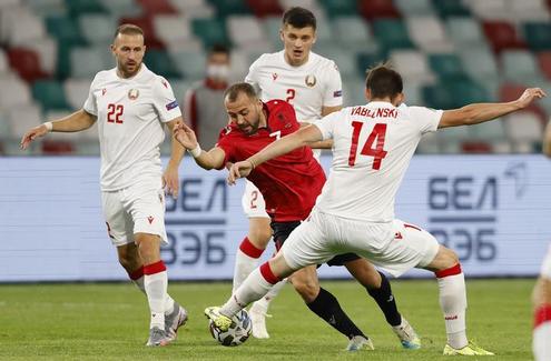 Лига наций 2020/2021. Беларусь - Албания - 0:2. Фото Reuters