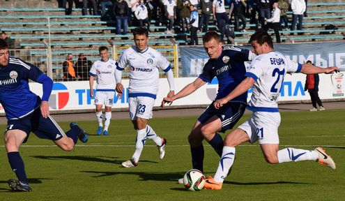 ЧБ-2015. Динамо Мн - Гранит - 1:0. Бечирай. Фото Александры Милентей ЧБ-2015. Динамо Мн - Гранит - 1:0. Бечирай. Фото Александры Милентей