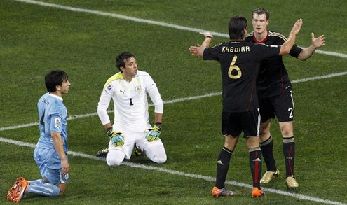 ЧМ-2010. Уругвай - Германия - 2:3. Фото Reuters