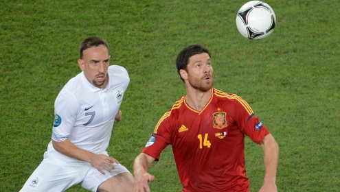 ЧЕ-2012. Испания - Франция. Фото UEFA.com.
