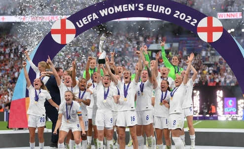 Сборная Англии - победитель женского чемпионата Европы-2022